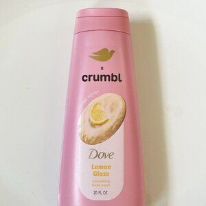 new!!! Dove Crumbl Moisturizing Liquid Body Wash Lemon Glaze, 20 oz